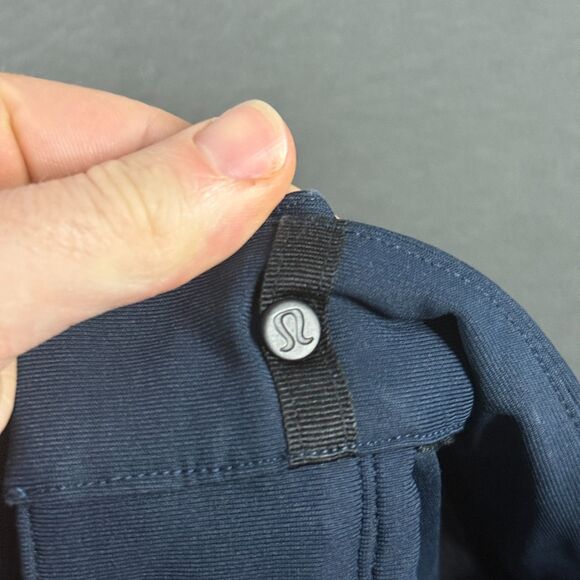 Lululemon Pants Mens 34x31 Blue Commission Slim Fit Stretch Chino Casual - Picture 5 of 16